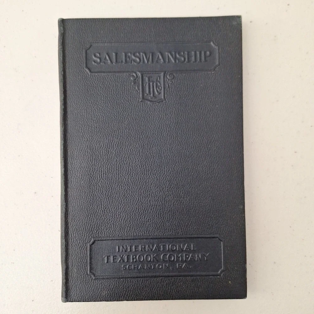 RARE 1926 International Textbook Company Salesmanship #3 Beginning The Sale